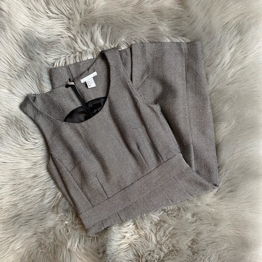 H&M Herringbone Dress